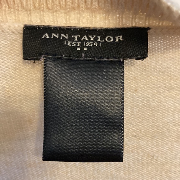 Ann Taylor Cream Color Cardigan - Picture 3 of 6